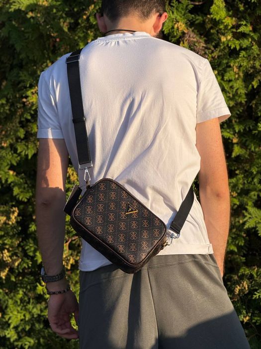 Guess сумка через плече  | Кросбоді Guess | Crossbody | Месенджер | Барсетка | Сумка чоловіча жіноча