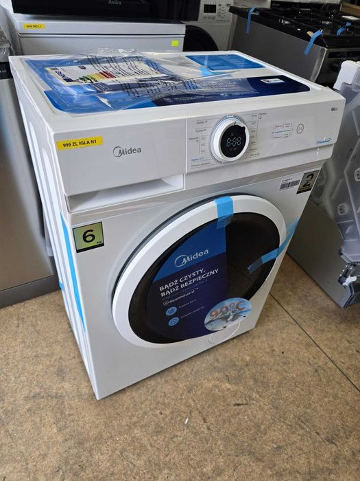 NOWA Midea Pralka Slim MF100W60/W-PL gwarancja 2 lata N1