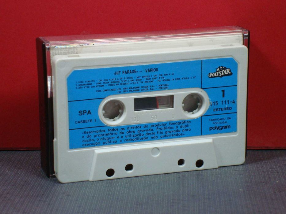 Various ‎– Hit Parade "Cassete 1" / Cassete / Near Mint