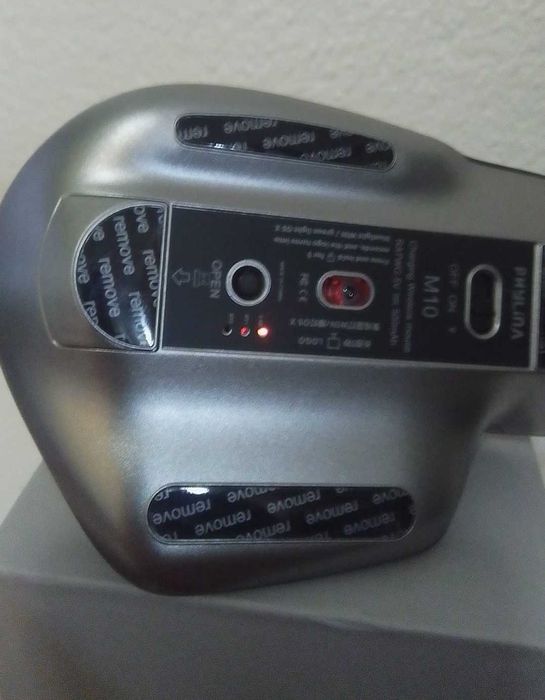 Rato Wireless Dual Mode 2.4G + BT 5.0 Recarregável - Novo!!