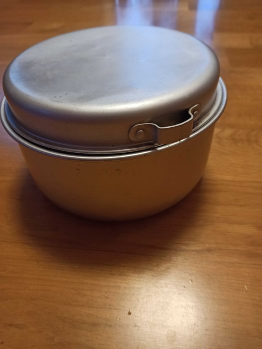 Menażka harcerska, biwak, aluminium lekka(200g),1,8 litra