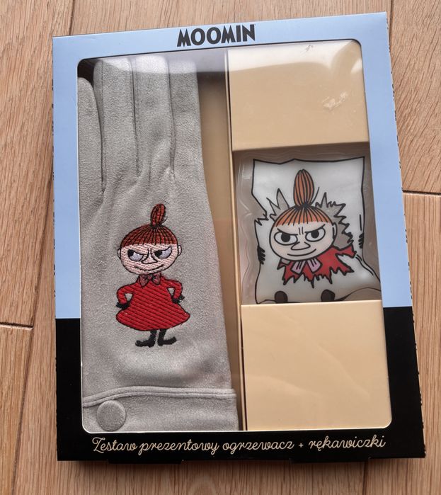 Rekawiczki + ogrzewacz do rąk / moomin by empik