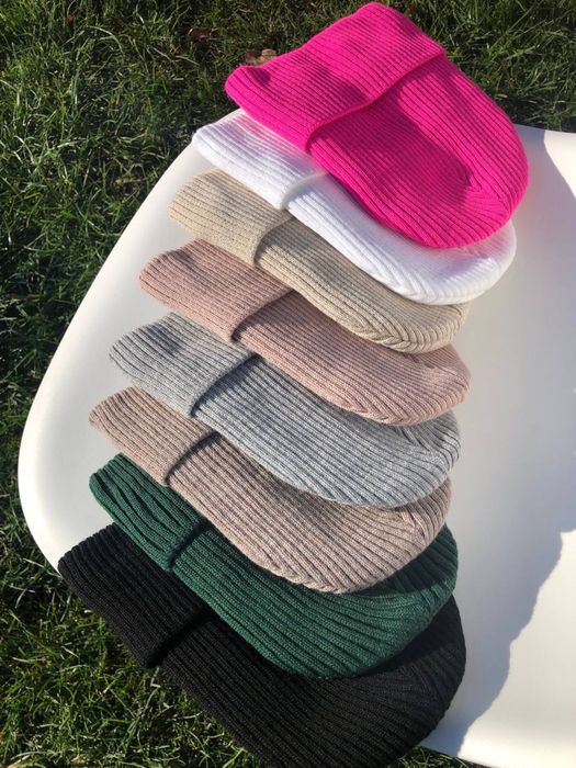 ШАПКА весна . Шапка демі. Шапка жіноча на флісі . Шапка зима