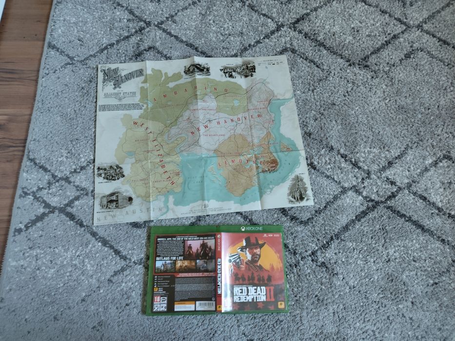 Red der redemption 2 z mapa