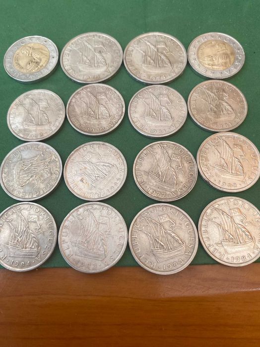 moedas antigas república portuguesa