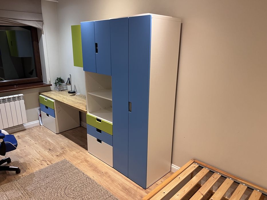 Meble dzieciece Ikea Stuva + rama łóżka