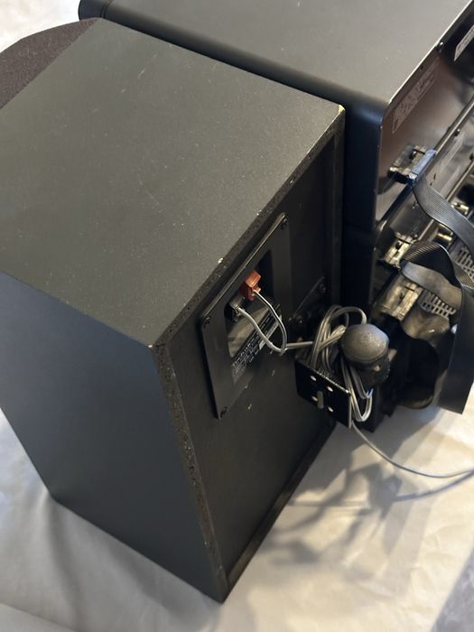 Wieża Technics CH510 z oryginalnymi kolumnami i pilotem RAK-CH144WH