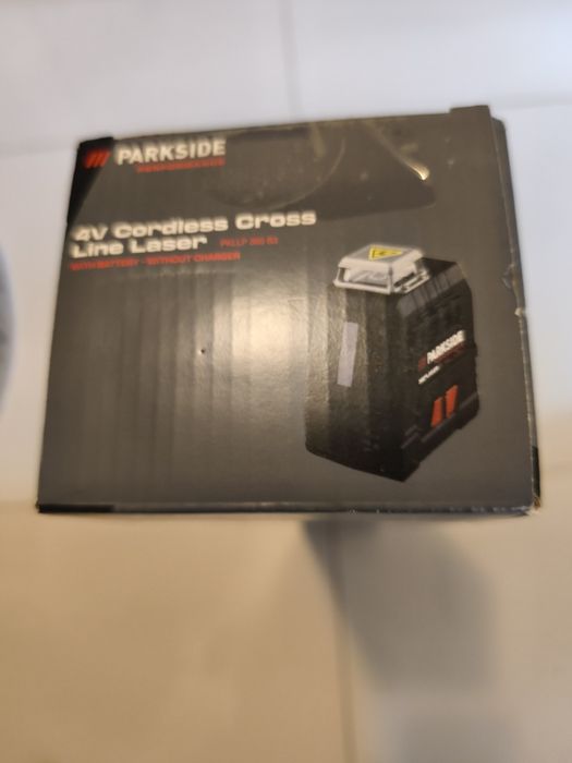 Akumulatorowy laser krzyżowy Parkside
