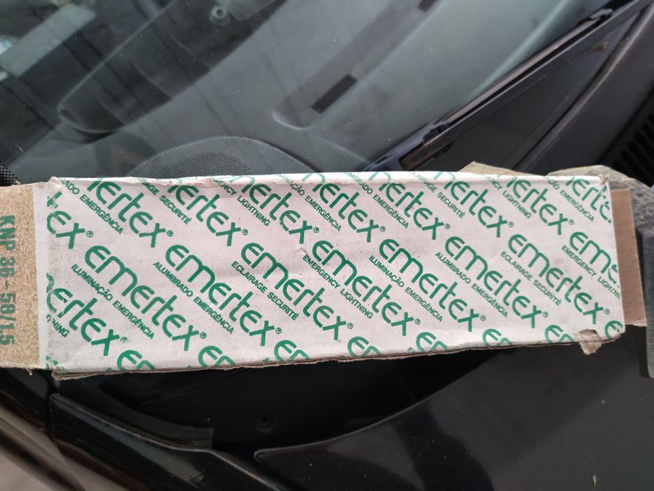 Sistema luz emergência novo