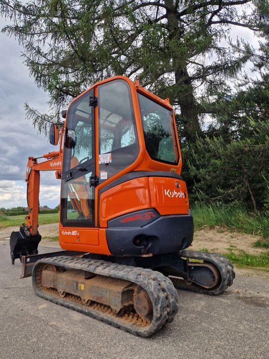 Minikoparka KUBOTA U27-4 Rok 2015
