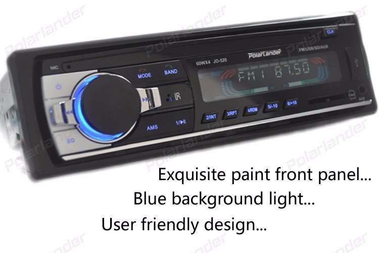 Auto Radio Bluetooth, Fm, AUX, USB, Cartão memoria