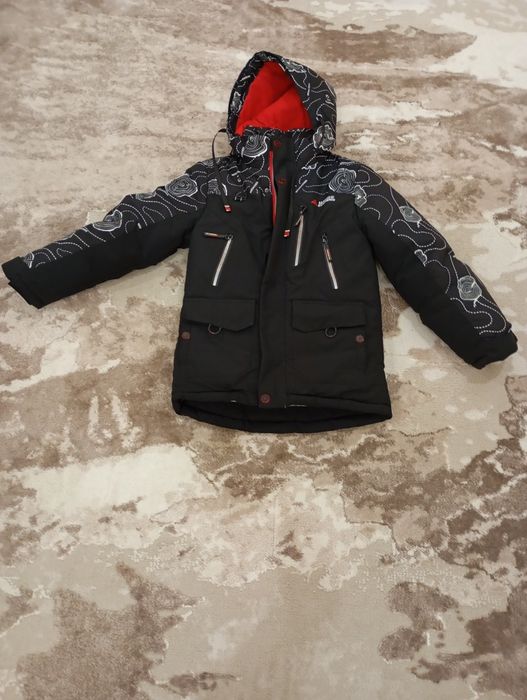 Куртка чоловіча зимова дитяча розмір 140