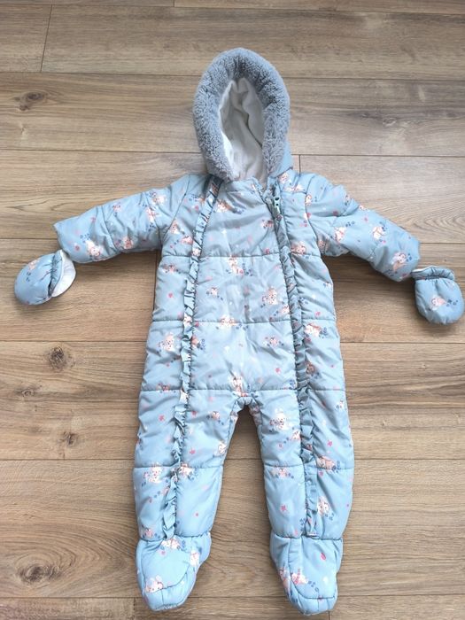 Kombinezon zimowy 74/80 + gratisy