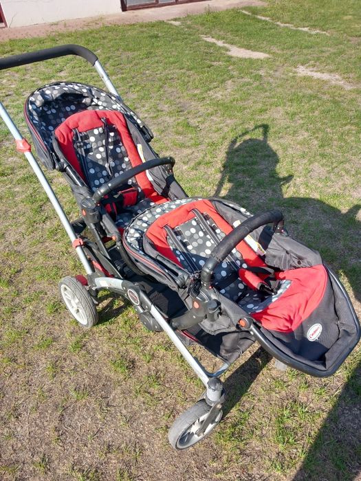 Wózek spacerówka podwójny