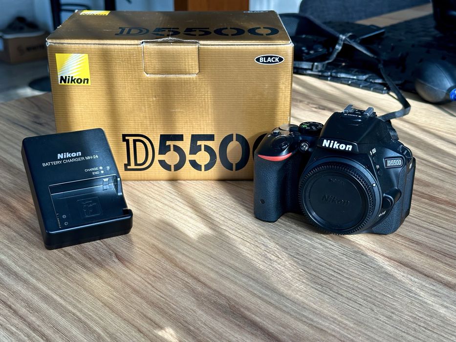 Nikon D5500 | stan idealny | niski przebieg