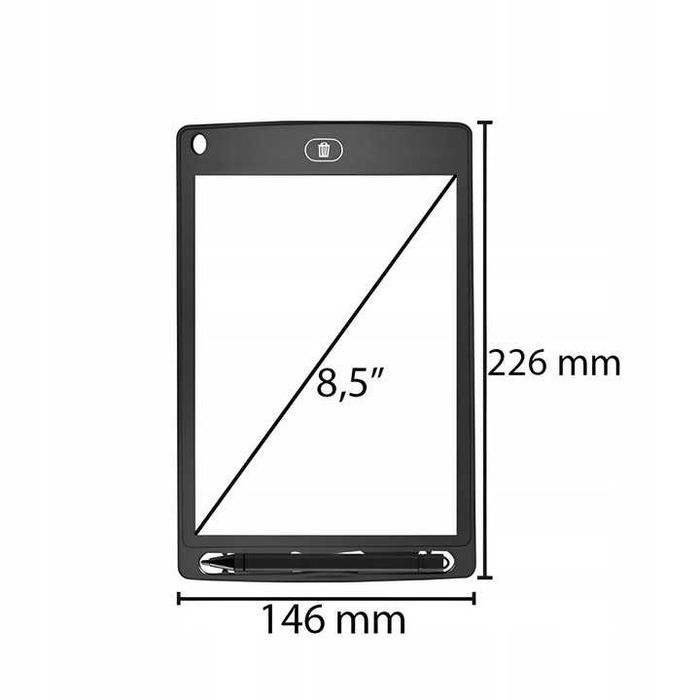 Tablet graficzny znikopis 8.5'' do rysowania dla dzieci edukacyjny