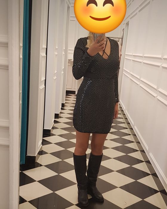 Сукня жіноча з пайєтками