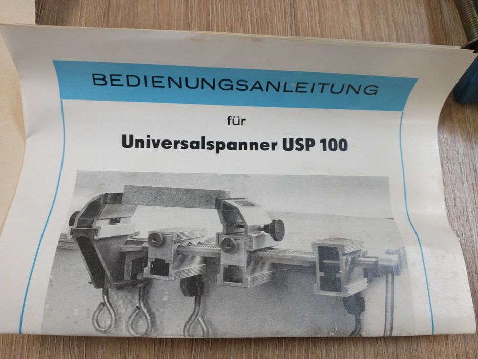 Niemieckie imadło stolarskie usp 100 , zaciski