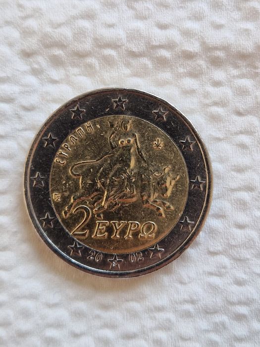 Moeda 2 euros Grecia