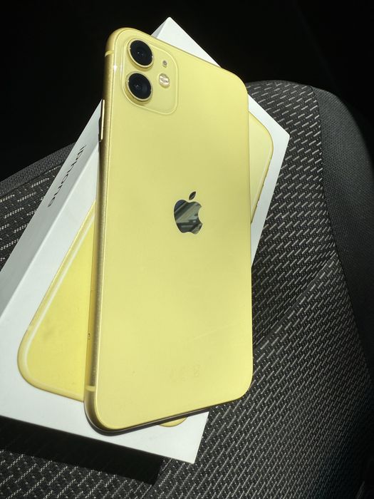 新品未開封 iPhone11 128gb イエロー iphone 11 yellow - купить мобильные телефоны и смартфоны - Цена на