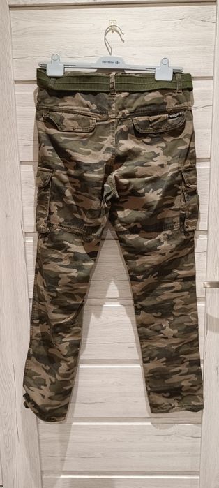 Spodnie męskie indicode moro