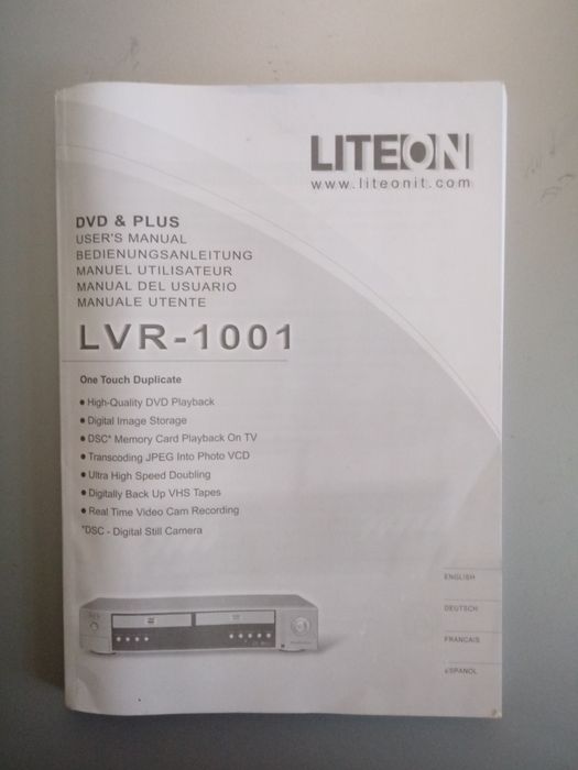 Nagrywarka stacjonarna LITEON LVR-1001 (NOWA)