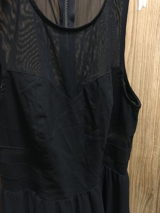 Sukienka h&m r36 długa z szyfonu