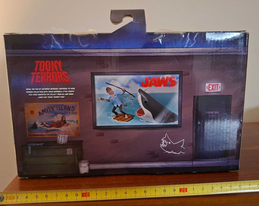 Diorama do filme Jaws (Tubarão)