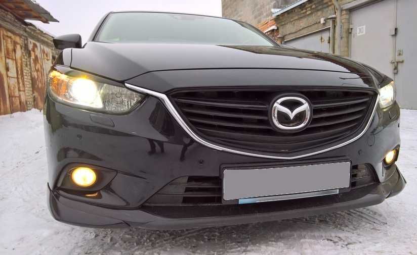 Накладки на фари річнички Mazda 6 Mazda III покоління з 2012 року