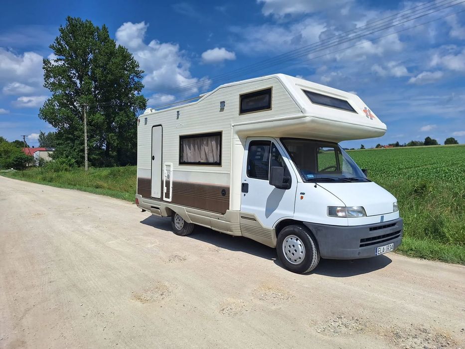 CI Mizar 140  Kamper Fiat Ducato ll 2.5D 6 osobowy DMC 3,5T Duży zadbany wygodny