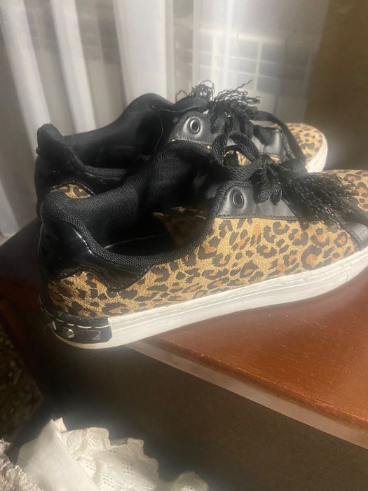 Кеди тигровий принт