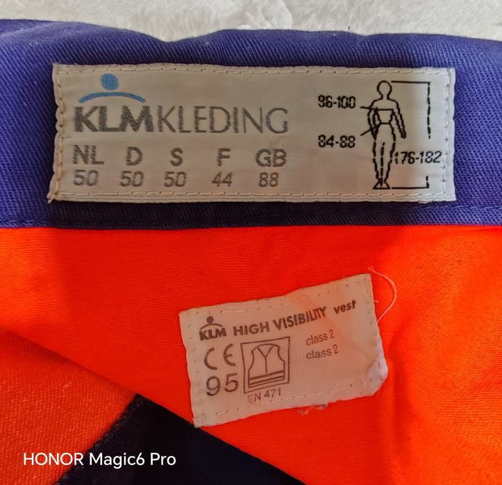 Bluza Robocza KLM Kleding roz; 50