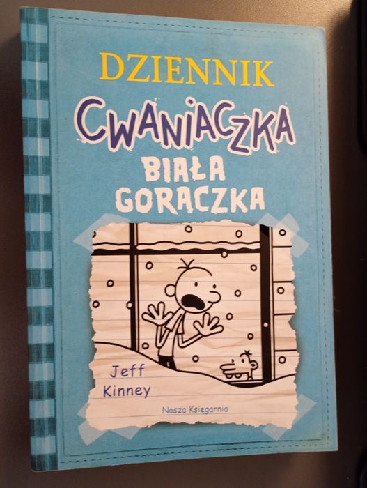,,Dziennik Cwaniaczka"  Jeff Kinney - 7 książek