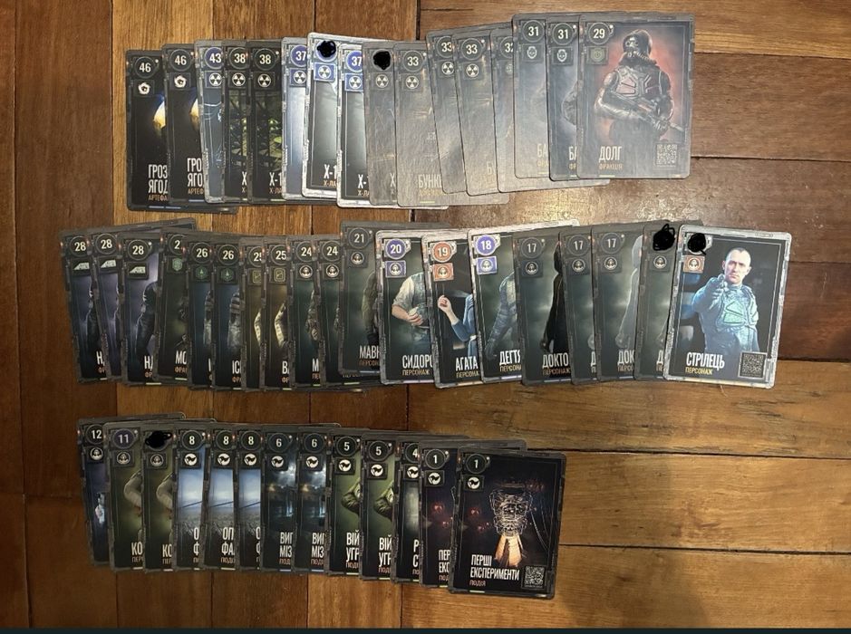 Обмен карточек сталкер 2