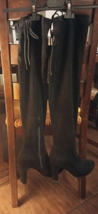 Kozaki damskie za kolano 40