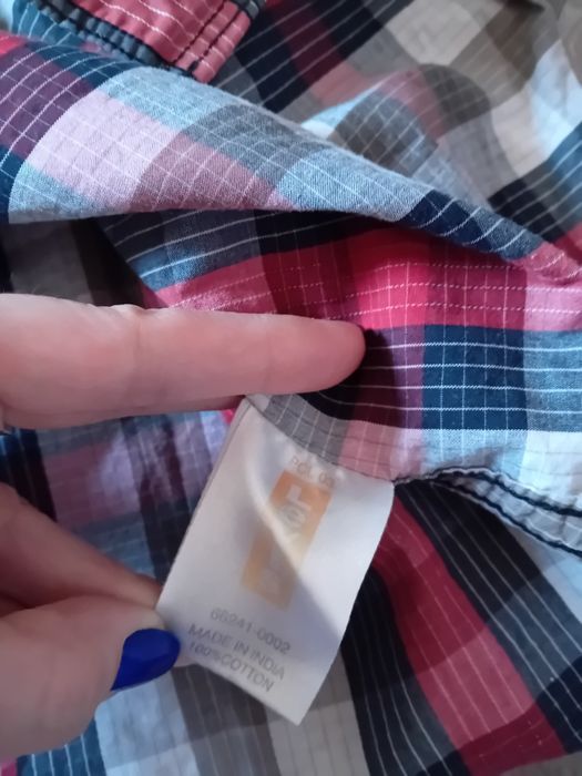 Koszula męska w kratę Levis M