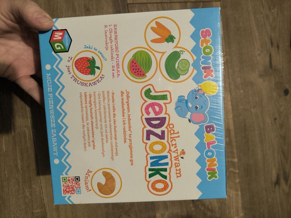 Odkrywam jedzonko-gra pamieciowa