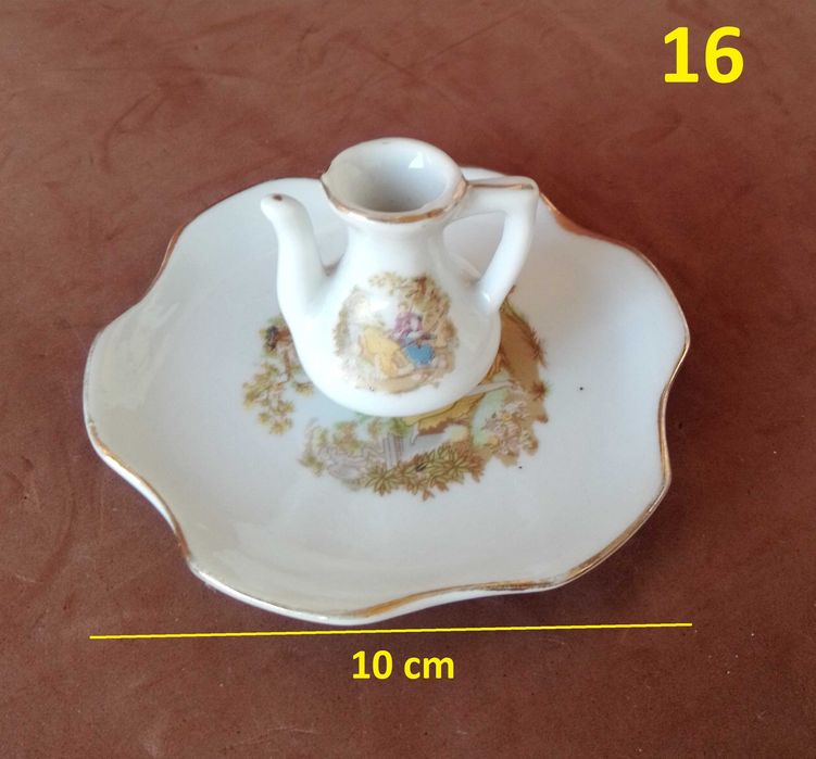 Miniaturas – Cerâmica com decoração