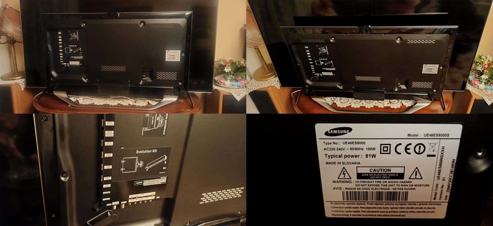 Tv Samsung UE46ES8000 Smart, DVB-T/C pilot delikatne linie!