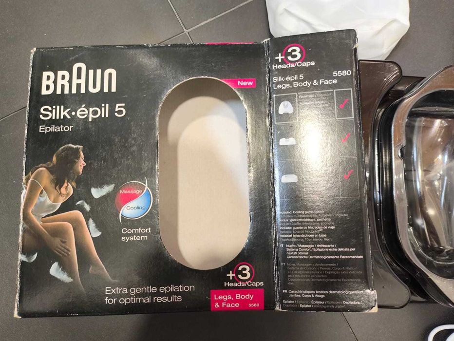 Braun epil 5 depiladora
