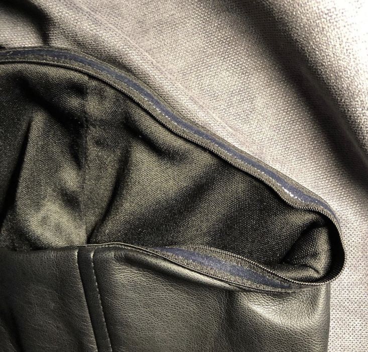 Кожана сукня