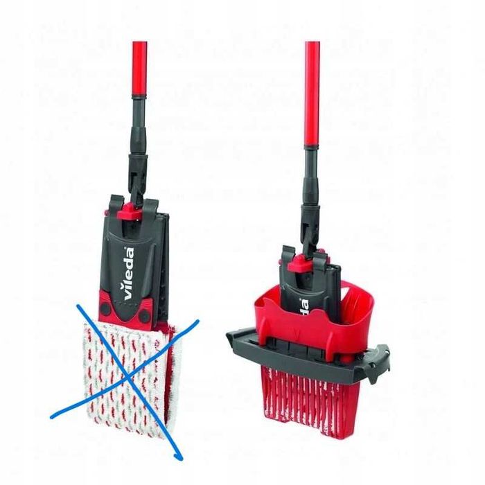Mop płaski Vileda UltraMax BOX ZESTAW WIADRO + WYCISKACZ