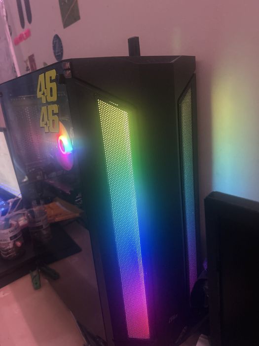 Pc torre gamer montado por componentes AMD Ryzen 5 5500 NVIDIA RTX 3060 TI 8gb 32GB RAM SSD 1TB Motherboard Asrock A520-HDV Windows 11