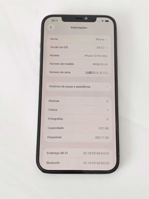 Iphone 12PRO MAX 512GB. 85% Bateria.  Muito bom