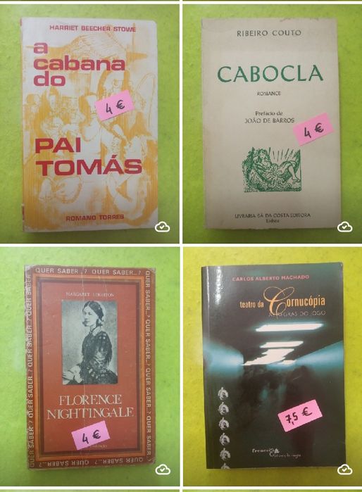 Lote de LIVROS Novos e Usados