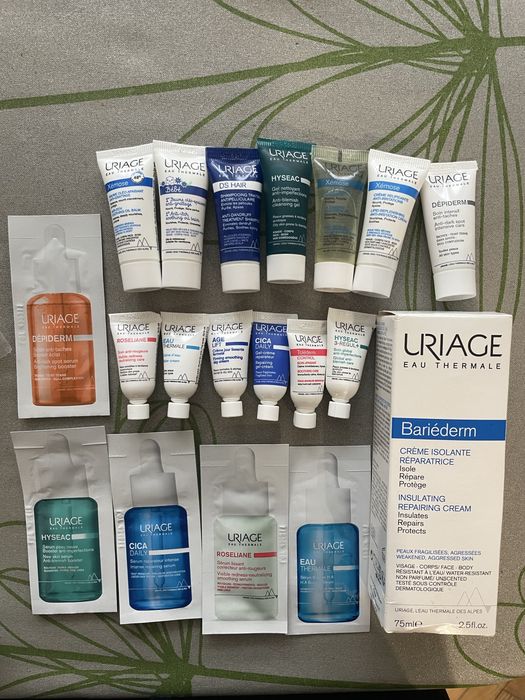 Cerave, Avene, La Roche Posay, Uriage, Vichy, Ducray, ADerma, Bioderma