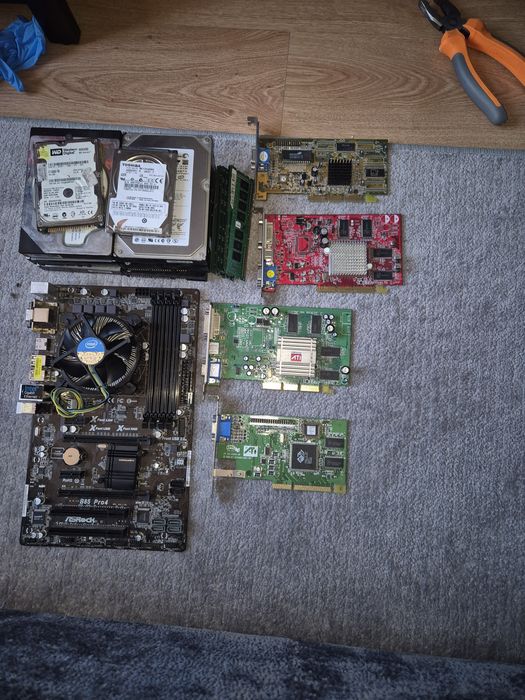 Podzespoły komputerowe Retro