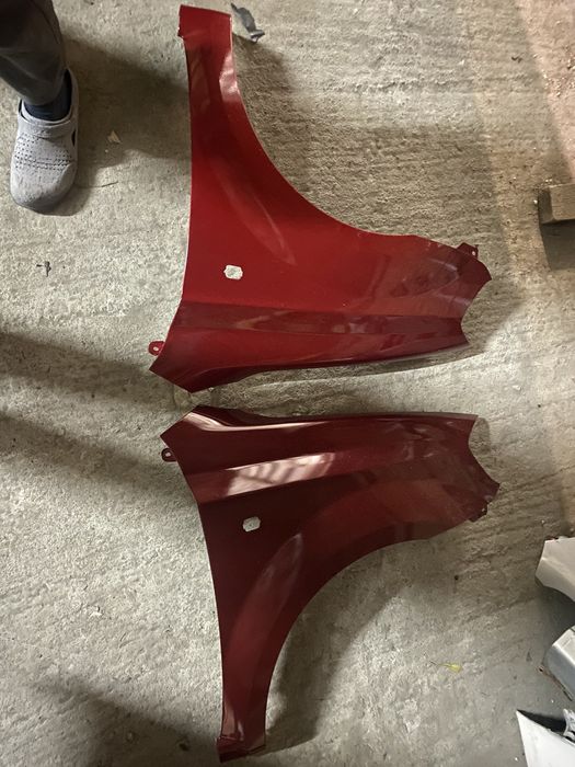 Крило Червоне Крыло Т250 Бордовое Aveo Шевроле Авео Ціна одного