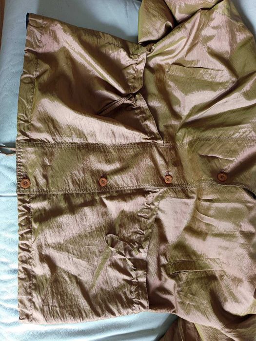 Куртка-ветровка золотистого цвета большой размер 8XL или наш 66 68 70