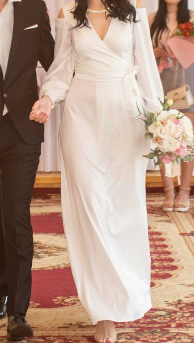 Свадебное красивое платье